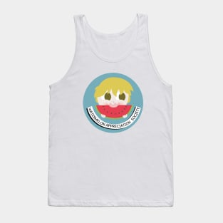 watermelon appreciation society Tank Top